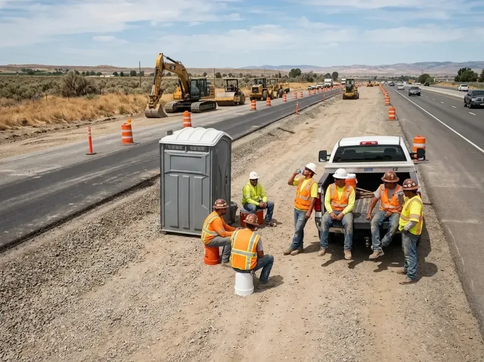 highway-road-construction-crew-007 — frequently asked questions, Porta Potty and Restroom Rentals in Snyderville, UT
